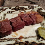 柳家 - 蝦夷鹿ロースステーキ
