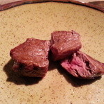 柳家 - 蝦夷鹿ヒレステーキ2