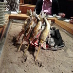 柳家 - 子持ち鮎塩焼