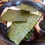 知ったかぶりのブタ - 海苔が覆ってます