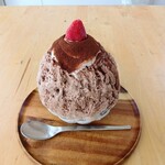 コイサン アイスラボ こいさん かき氷研究所 - いちごティラミスショコラかき氷