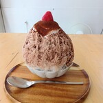 コイサン アイスラボ こいさん かき氷研究所 - 横からの図