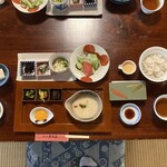 金具屋 - 朝食