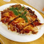 いっちゃん - お好み焼きのアップです。