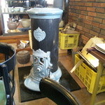 散歩道 - まきストーブ完備です