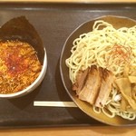 越前若狭つけ麺工房 海猫屋 - 赤つけ麺 大盛  850円