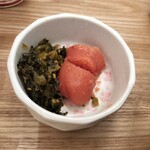 博多天麩羅 あげてんや - 明太子とからし高菜