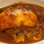 青空とお菓子 - オムカレー