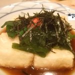 和座檜 - 揚げ出し豆腐