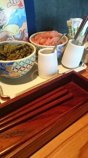 Hakata Motsunabe Yamaya - 高菜と明太子