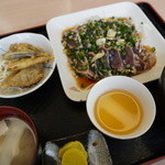 愛南 市場食堂 - 愛南びやびやかつおタタキ定食１４００円