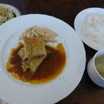 ローゼンケラー - <2015/05/08>ランチ（ポークカツレツ和風仕立て）