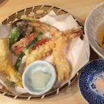 流山 すず季 - 天ぷら盛り合わせ