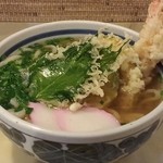 もく兵衛 - 天ぷらうどんです。