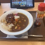 すき家 - 料理写真:にんにくポークロックカレー