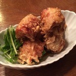 Sakahogara Ten Kawaramachigojouten - 若鶏の唐揚げ  自家製タレ