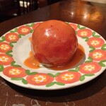 グリルキャピタル東洋亭 - 料理写真:赤い丸い物体