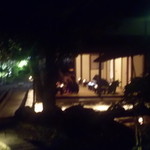 御船山楽園内にある御茶屋Bar。すみませんm(_ _)mかなりのピンボケです