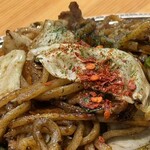 南九州畜産卸売市場 なんちく - ツマミの焼きそば