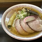らあめん サンド - 料理写真:限定麺、節と昆布。冷やし醤油そば1100円税込