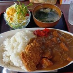 めし処　りぜん - 料理写真:カツカレー特盛