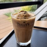 タリーズコーヒー - チョコアフォガードシェイク