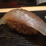 鮨 とかみ - 2015/5_ランチ10貫目：鱚