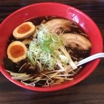 麺家いろは 射水本店 - 富山ブラックネギ玉らーめん