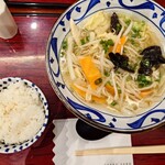 麻布茶房 - 料理写真:◎◎五目塩野菜らーめん