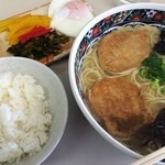 ラーメン天和 - ラーメン定食（８００円）