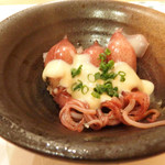 鮨処 みや - ホタルイカ辛子マヨネーズ