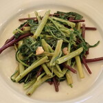 茶虎飯店 - 18:01空心菜炒め