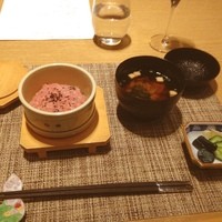 ガーデンレストラン シェフズ テラス - 祝膳のお赤飯