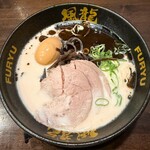 とんこつラーメン博多風龍 - 料理写真:黒マー油とんこつラーメン