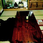 久田里 - 熊の敷物の上で、そばです。。