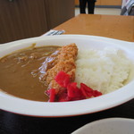 市立室蘭総合病院2階レストラン - 豚カツカレー　670円