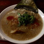 ラーメン ヤスオ - ラうどん（太麺） 130グラム　ショウガ 700円