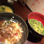 越後一会 十郎 - 十郎飯とあおさ汁