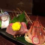 越後一会 十郎 - 三点盛り