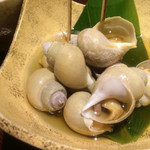 越後一会 十郎 - バイ貝の酒蒸し