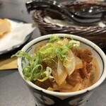 うどんじん - 鶏皮ポン酢｡
