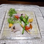 LEONE - 白身魚のカルパッチョ