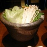 Iberikoyaroponngi - しゃぶしゃぶの野菜