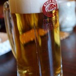 太進寿司 - （2015-5-5）生ビール　６５０円（子供Aがオーダー）