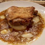 永福町 ichi - 地鶏もも肉のパリパリ焼き2600円