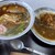 三喜食堂 - 料理写真:ラーメン+半カツカレー