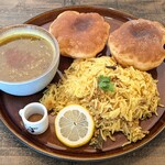 spicecurry&shisha カブルチャー - 料理写真:朝のスパイス炊き込みご飯セット 1,000円