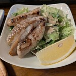 石橋スタンドゐの一 - 豚トロ塩焼き680円
