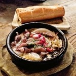 ホタテのアヒージョ