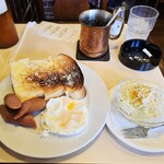 コロラド - 料理写真:ソーセージエッグモーニング。